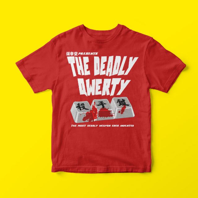 The Deadly QWERTY Tshirt